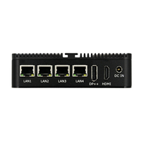 X86 Micro Pc 12V Serveur Tout en Un Boîtier Armoire Android Base Double Hd-Mi 4K Personnalisé Gpio Série Industrielle Mini Pc
