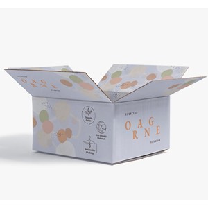 Corrugated Board Matt Lamination Eco-Friendly Reusable Recycled Materials Mailer <b>Boxes</b> for Online <b>Shipping</b> Retail Distribution - Product Image 2