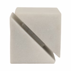 Figurine en marbre taillée en cube, sculpture décorative pour la maison, le bureau, la salle de bain, la décoration d'étagère - Product Image 4
