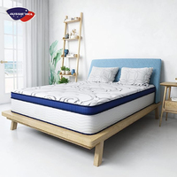 Bequeme hoch dichte Schaumstoff matratze in Box bestellen Online-Kühlung Hybrid Latex Gel Memory Foam Taschen feder matratzen