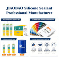 Mastic silicone neutre GP pour construction, adhésif silicone, prix usine