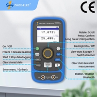 Premium Dual Sensor Temperature Measurement Device with Bluetooth Connectivity for Factory Inspection and Laboratory Testing