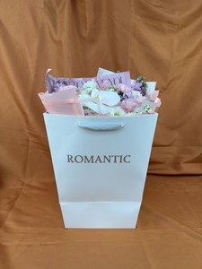 Bolsas de Papel para Envolver Ramos de Flores, con Logotipo Personalizable, Diseño Simple, para el Día de San Valentín, para Pequeñas Empresas - Product Image 2