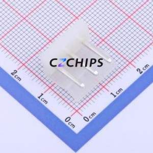 HC-5.08-3A Wire-to-Board Pin Header Through hole Component (THT),P=5.08mm Connector 1x3P 5.08mm Through Hole CH - Product Image 1
