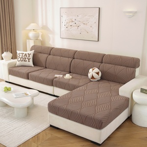 Housse de coussin de canapé réglable Ystyle, très extensible, antidérapante, lavable, en polyester uni, protection de meubles pour chiens - Product Image 3