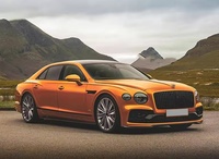 Kit de carrosserie en fibre de carbone avec jupes latérales de diffuseur de lèvre avant et arrière et becquet arrière, adapté à Bentley Flying Spur 2020-2023