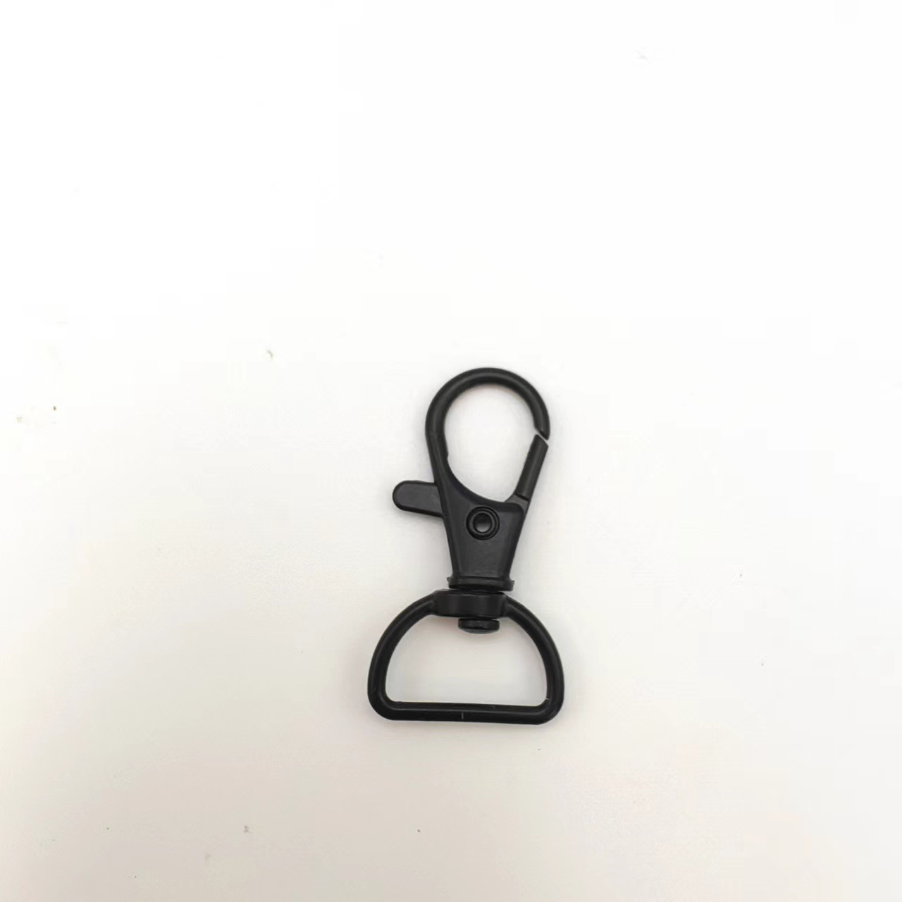 Clip para perro negro de 15 mm.