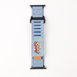 Correa de reloj Denim Graffiti compatible con <span class=keywords><strong>Apple</strong></span> <span class=keywords><strong>Watch</strong></span>, correa deportiva transpirable - Product Image 6