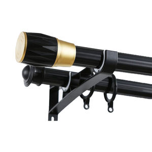 מוט וילון ללא קידוח, מוט וילון מתכת בהתאמה אישית, מוט וילון נמתח עם קפיץ לחלון - Product Image 3