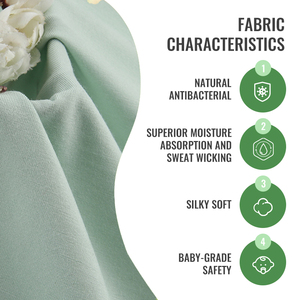 Tissu en bambou et élasthanne de haute qualité, tricot extensible durable en fibre de bambou pour vêtements - Product Image 2