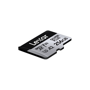 Lexar Professional SILVER PLUS 256GB U3 A2 V30 MicroSDXC สำหรับกล้อง โดรน แท็บเล็ต โทรศัพท์มือถือ และอื่นๆ - Product Image 5
