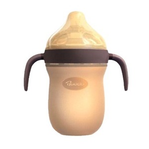 Silicone Baby Bottle Wide Mouth 150ml 250ml With Handle Bpa Free For 0-12 Months Weaning Babies - Product Image 5