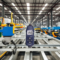 DT2240E 2-in-1 Tachometer meteran stroboskop dengan layar LCD