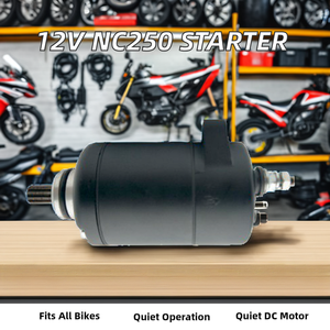 Nuevo arranque de motor de cubo eléctrico de 12V del fabricante de China, rendimiento de alto voltaje para <span class=keywords><strong>Zongshen</strong></span> Dirt Bike NC250 Cyclone <span class=keywords><strong>RX3</strong></span> - Product Image 4