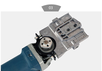 Support de tronçonneuse 11.5 pouces pour accessoire de tronçonneuse électrique pour meuleuse d'angle 801