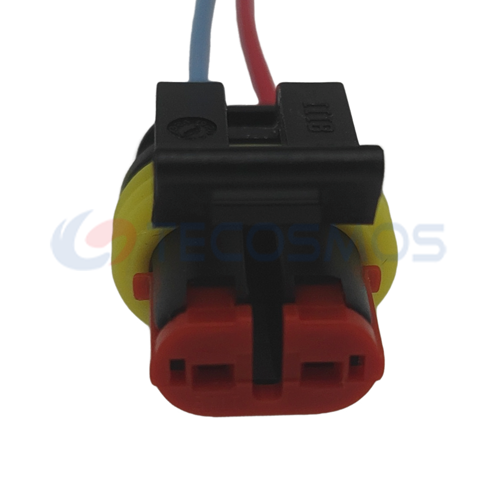 Wire Harness Plug of Automobile Waterproof Connector 2 Pin Female 282080-1