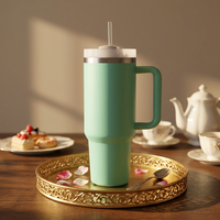 Gourde isotherme en acier inoxydable de 40 oz pour l'extérieur, grande capacité, isolation thermique de 6 à 12 heures, idéale pour la rentrée scolaire