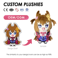 Juguete de Peluche Personalizado OEM ODM, Peluche Suave y Adorable de 20cm, 30cm, 40cm, Relleno de Algodón PP, Regalo de Boda, Juguete de Peluche para Fiestas