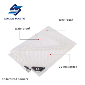 Bâche imperméable robuste enduite de PE avec un fil de 1000D et un poids de 120 GSM <span class=keywords><strong>pour</strong></span> <span class=keywords><strong>serre</strong></span> et usage extérieur - Product Image 1