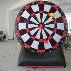 EMPIRE - Tablero de Dardos Inflable, Tela Oxford, Material de PVC, Modelo para Área Deportiva, 2.5m de Alto x 2m de Largo x 1.5m de Ancho, Capacidad de 300 kg, para Uso en Interiores/Exteriores - Product Image 1