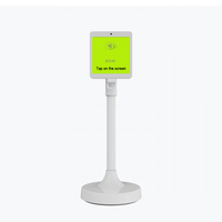 Nouvel Android 15 OS 4G WIFI Écran Tactile 4 Pouces Terminal de Paiement Mobile Portable Carré 3+32GB avec Lecteur NFC Avant