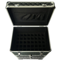 Valise de maquillage imperméable à roulettes tendance, rangement portable, grande capacité, maquillage, manucure, tatouage, coiffure, beauté, multi-couches