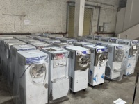 Machine à gelato combinée 2025 avec pasteurisateur ETL CE, machine à glace dure commerciale italienne avec homogénéisateur de lait, dépôt