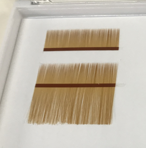 LashPlus etiquetas privadas Faux Mink Blonde marrón claro cejas bandejas para el cabello 0,07 0,10 extensiones de cejas - Product Image 4