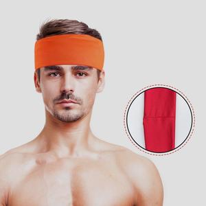 رباط رأس رياضي للرجال والنساء للياقة البدنية دراجة مرنة العصابة صالة ألعاب رياضية ركوب الدراجات اليوغا الركض ضمادة - Product Image 1