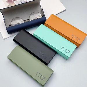 Estuche de Gafas de Cuero de Lujo con Logotipo y Estuche para Gafas de Sol, Impresión GRATUITA, Bajo Precio, MOQ Bajo - Product Image 1
