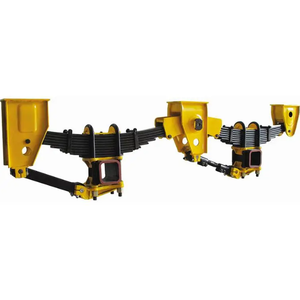 Semi-remorque en acier neuve avec suspension mécanique à 3 essieux de type Fuwa américain de 8 mm, dotée de ressorts à lames 16*90*9 ou 16*90*10 - Product Image 5