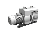 Bomba de Vacío de Paletas Rotativas de Dos Etapas Serie TRP-12 de BWVAC, 0.37/0.55 KW, Tanque de Aceite de 1.1L para Semiconductores, Fotovoltaica y Medicina