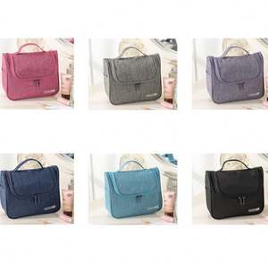 High Quality Hanging <b>Toiletry</b> <b>Bag</b> Travel Cosmetic Shower Bathroom Makeup <b>Bag</b> <b>Women</b> Travel Portable Cosmetic <b>Bag</b> - Product Image 6