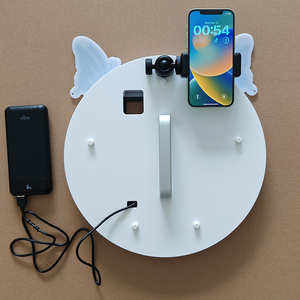 บูธถ่ายภาพเซลฟี่ขนาดเล็กสำหรับ <span class=keywords><strong>iPad</strong></span> ไฟ RGB สร้างบรรยากาศสำหรับสตูดิโอเต้นรำและภาพถ่ายปาร์ตี้ - Product Image 2