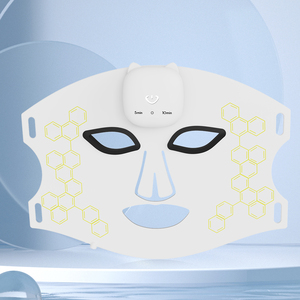 Prodotti di bellezza per la cura della pelle Belleza ringiovanimento <span class=keywords><strong>Photon</strong></span> Therapy viso e mento 1000nm 8 colori mascherina Led - Product Image 2