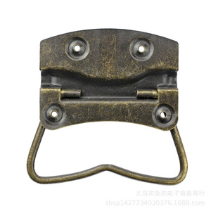 มือจับเฟอร์นิเจอร์ A34 เหล็กแบน แบบดั้งเดิม สำหรับตู้และกล่อง - Product Image 2