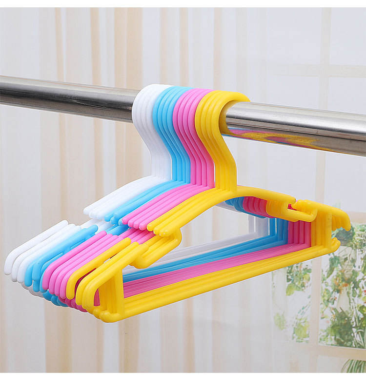 Colourful Kids Plastic Hangers Perfect for Baby Laundry