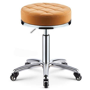 Taburete de belleza ajustable para salón de belleza, taburete redondo con polea, elevador giratorio, gran oferta - Product Image 4