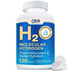 OEM Private Label High Concentration Rapid Dissolving H2 Molecular Hydrogen <b>Tablets</b> Supplement Molecular Hydrogen <b>Tablets</b> - Product Image 1