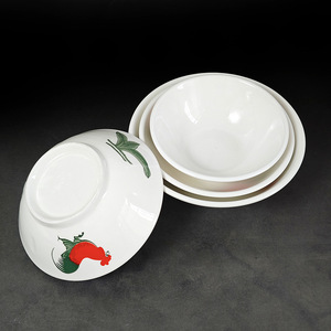 Tazón de Cerámica Vintage con Diseño de Gallo, Tazón para Arroz, Tazón Clásico con Patrón de Pollo, Tazón Retro de Porcelana para Desayuno - Product Image 4