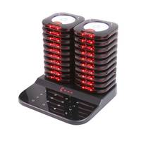 NEW Arrival Restaurant Client 20 Pagers Set Wireless Guest Buzzer Long Distance Beeper for Cafe, Bar, Hotel, Retail Food Store