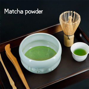 Precio al por Mayor, Polvo de <span class=keywords><strong>Matcha</strong></span> <span class=keywords><strong>Barato</strong></span>, Malla Fina, Color Estable para la Industria de Bebidas y Repostería - Product Image 4