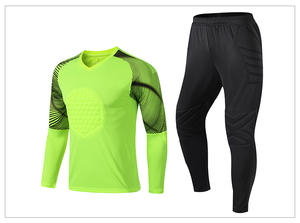 مخصص طباعة الإسفنج حماية طويلة الأكمام رجل كرة القدم موحدة موحدة زي كرة القدم ، كرة القدم هدف حارس جيرسي - Product Image 6