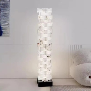 Lámpara <span class=keywords><strong>de</strong></span> <span class=keywords><strong>Pie</strong></span> <span class=keywords><strong>de</strong></span> Mármol Natural <span class=keywords><strong>de</strong></span> Alta Calidad, Diseño Artístico, para Sala <span class=keywords><strong>de</strong></span> Estar, Esquina <span class=keywords><strong>de</strong></span> Sofá, Luz <span class=keywords><strong>de</strong></span> Alabastro - Product Image 3