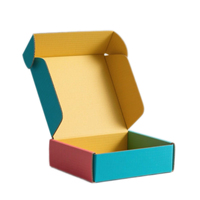 Boîte cadeau magnétique artisanale écologique de luxe avec carton ondulé et laminage mat, emballage en papier personnalisé