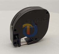 DYMO LT 100H Étiqueteuse portable à main, lots comprenant 1 cassette, machine d'impression, 12x4mm, imprimante thermique de type machine à écrire, autocollants thermiques
