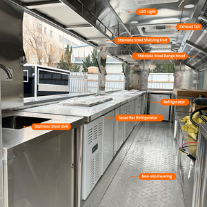 Food Truck Artigianale in Acciaio Inossidabile per Panetteria e Pasticceria, Completamente Attrezzato per Catering Mobile - Product Image 2