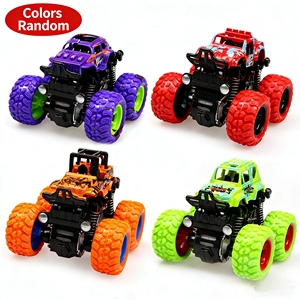 Juguete de Coche de Plástico de Escala 1:50 con Retroceso, Rotación de 360 Grados, Ruedas de Goma con Resorte Anti-choque, Fricción, Personalizable, Venta Caliente - Product Image 1