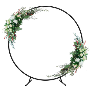 <span class=keywords><strong>Arche</strong></span> circulaire en métal multifonctionnelle de haute qualité, réglable, pour fête d'anniversaire, support circulaire en métal, <span class=keywords><strong>arche</strong></span> de mariage, vente chaude - Product Image 5