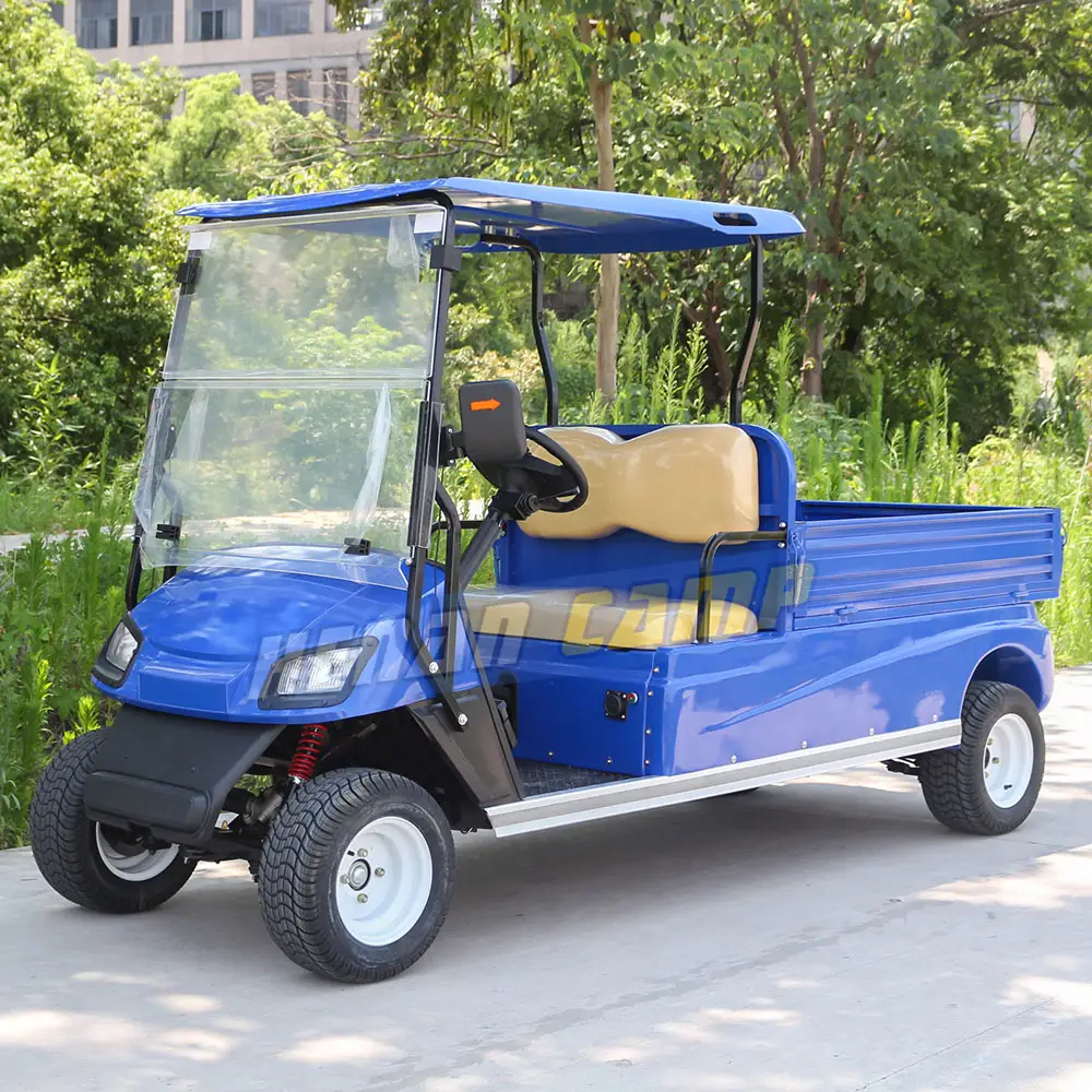 Điện 4 hoặc 2 CHỖ NGỒI tiện ích hàng hóa tải Golf xe câu lạc bộ giỏ hàng với dài và ngắn hộp nhôm Pallet trực tiếp từ Trung Quốc